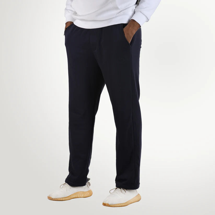 Men Pant Cotton Relaxed Fit (Blue)