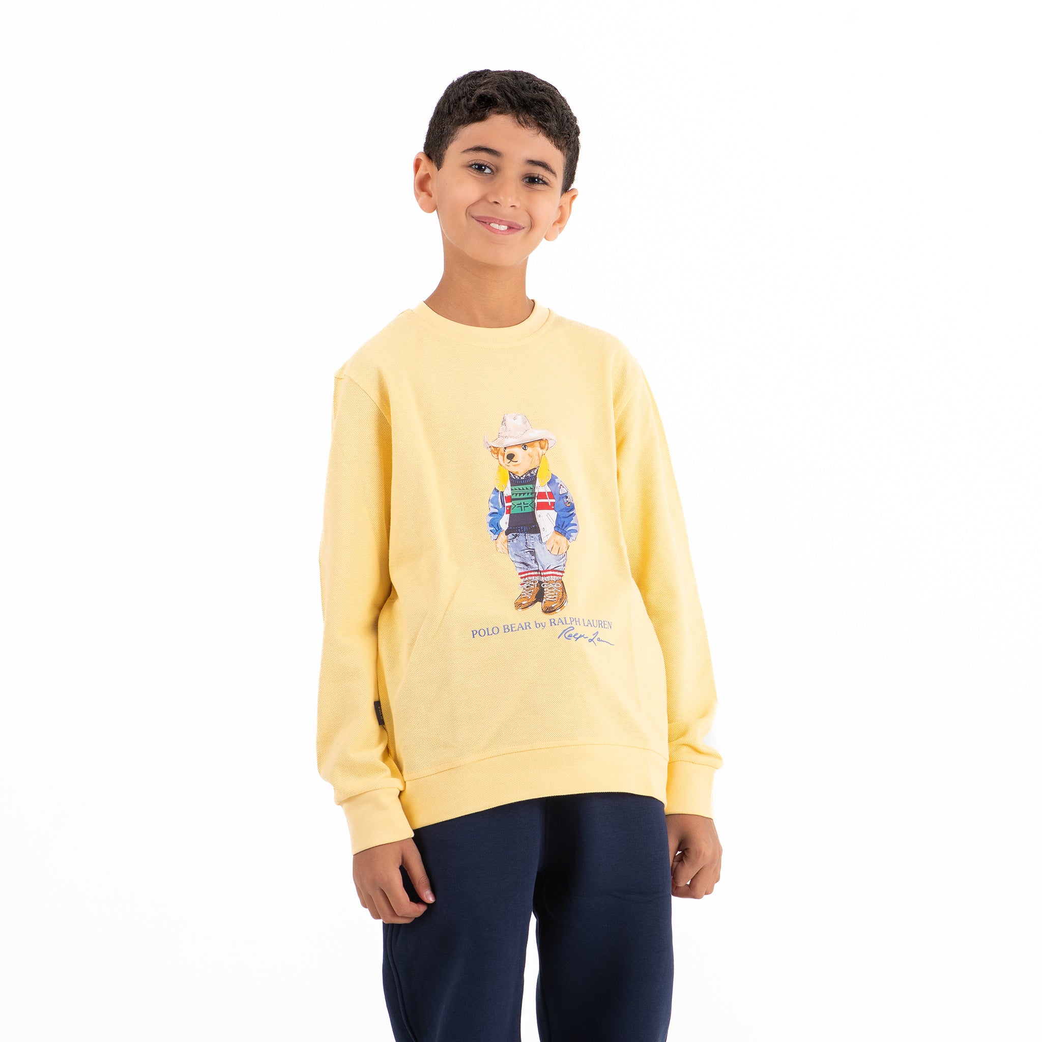 Boys Becky T-shirts Long Sleeve Rh (Yellow)