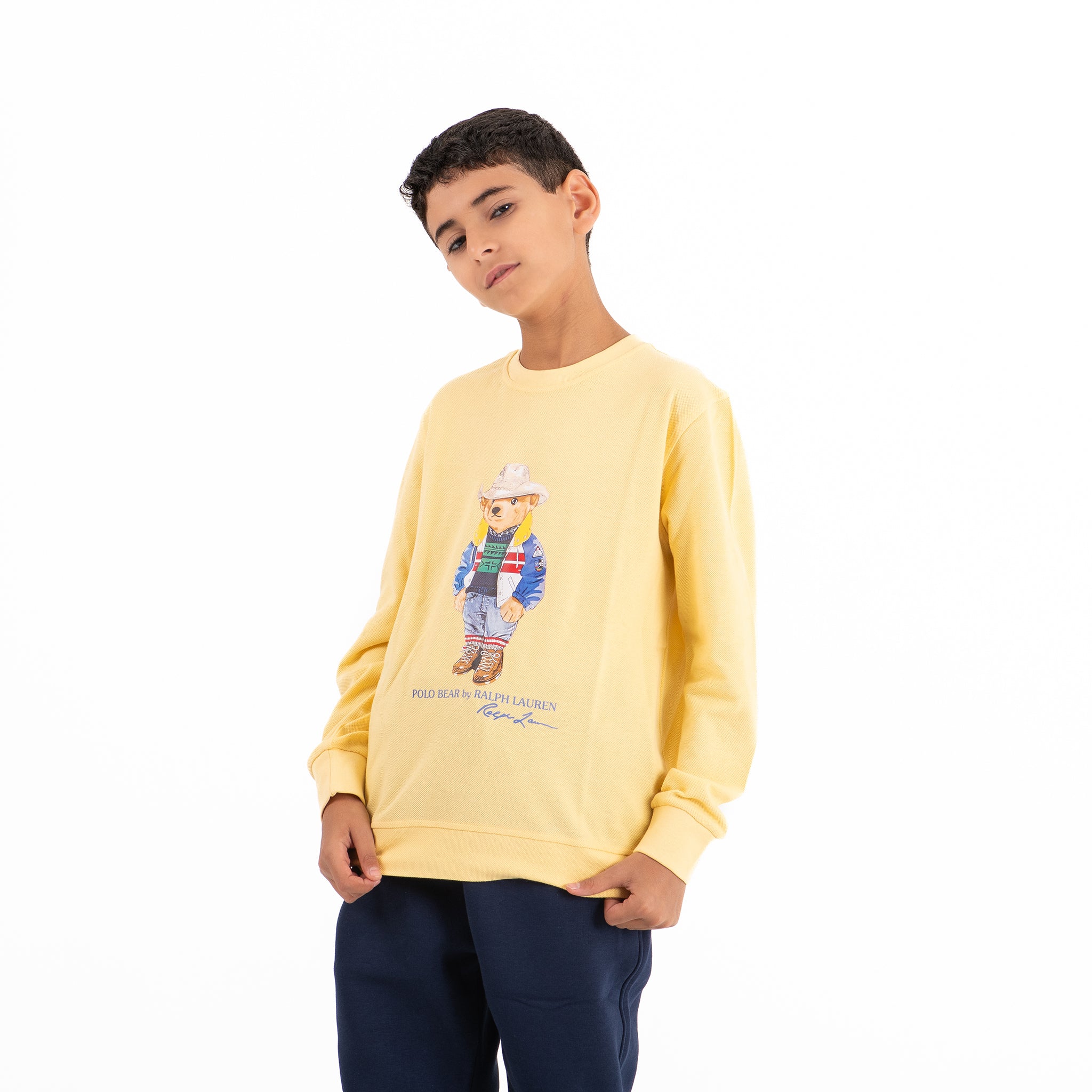 Boys Becky T-shirts Long Sleeve Rh (Yellow)