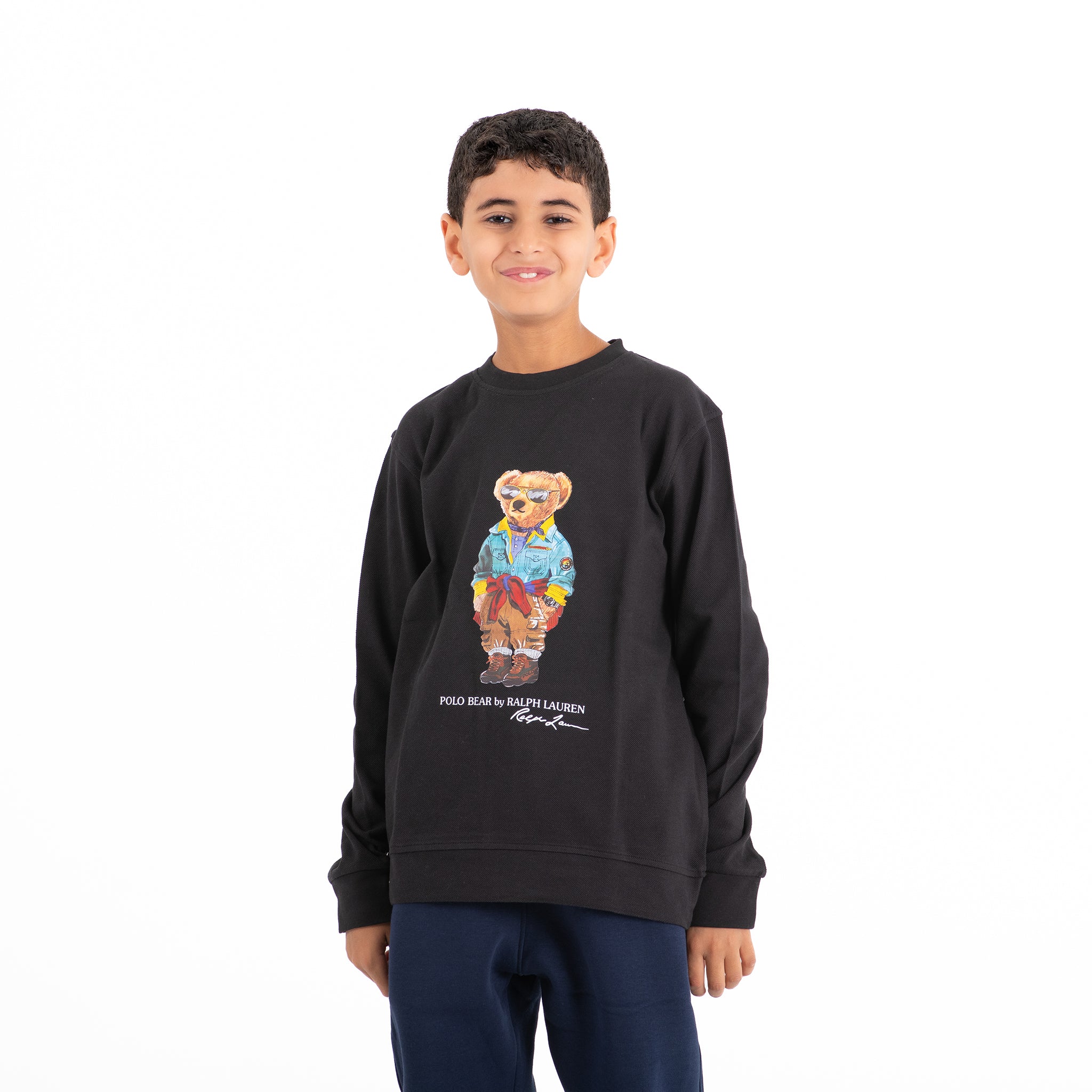 Boys Becky T-shirts Long Sleeve Rh (Black)