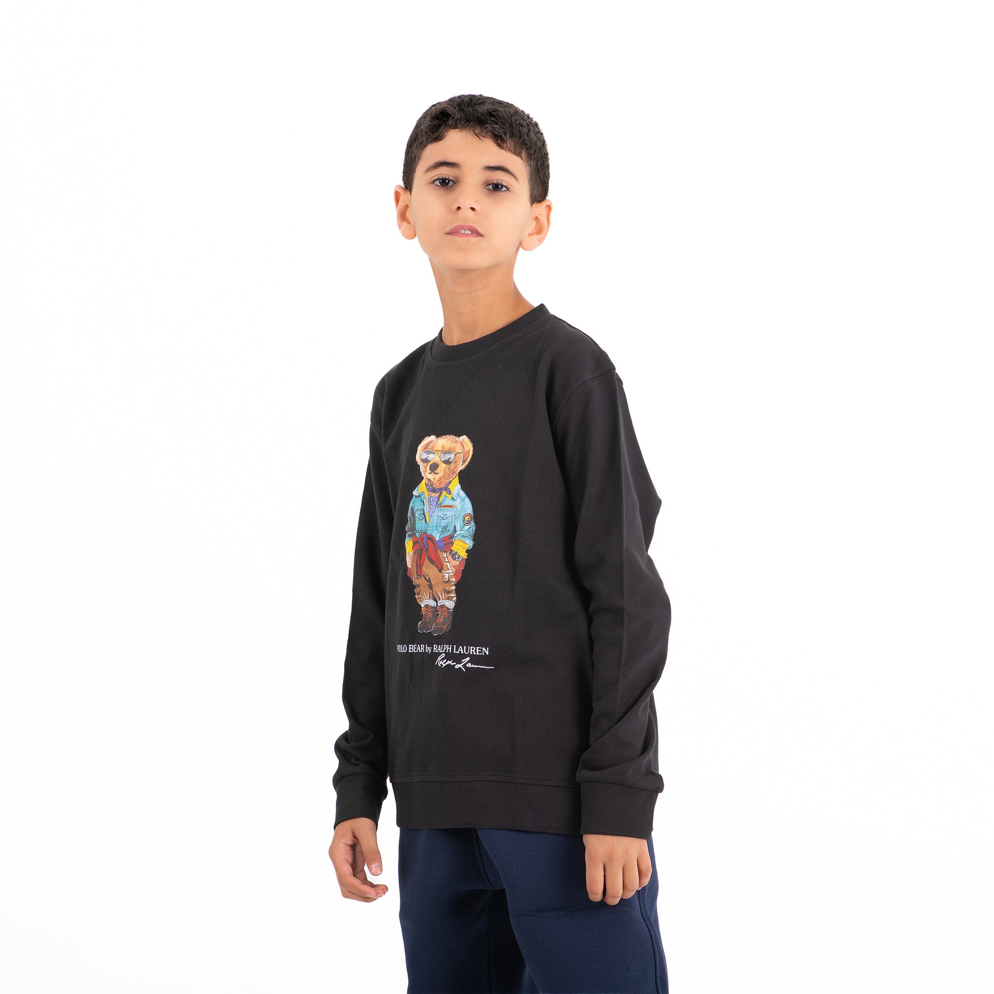 Boys Becky T-shirts Long Sleeve Rh (Black)