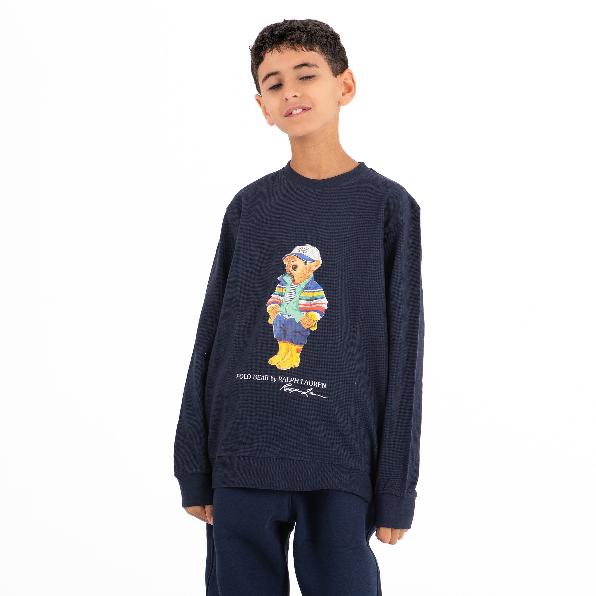 Boys Becky T-shirts Long Sleeve Rh (Dark Blue)