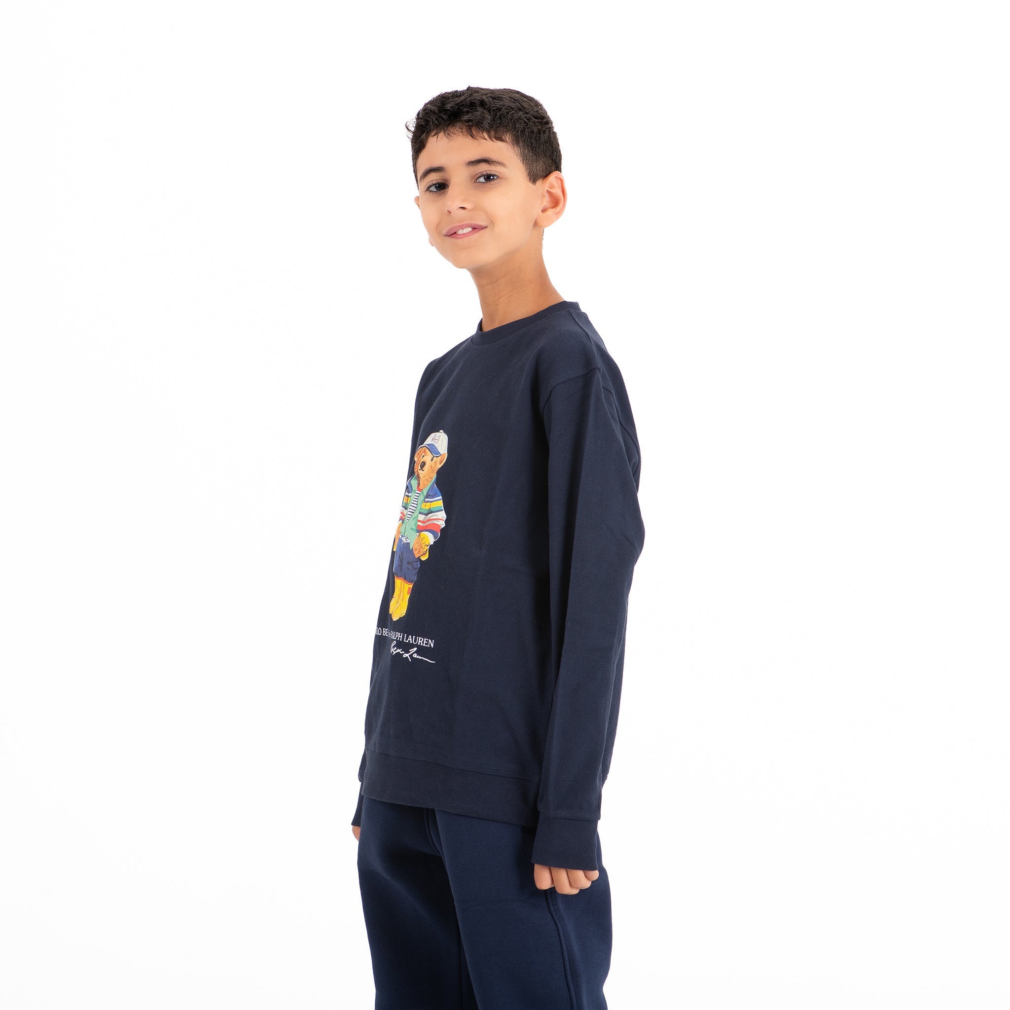 Boys Becky T-shirts Long Sleeve Rh (Dark Blue)