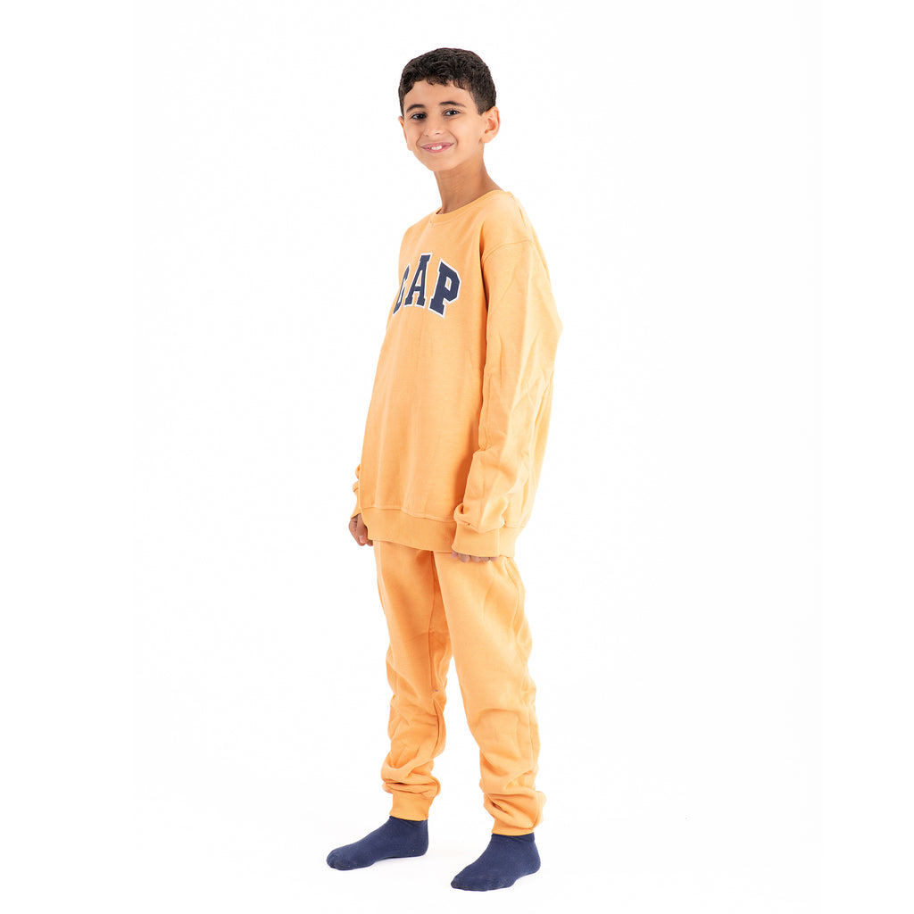 Boys Gap set cotton (Orange)