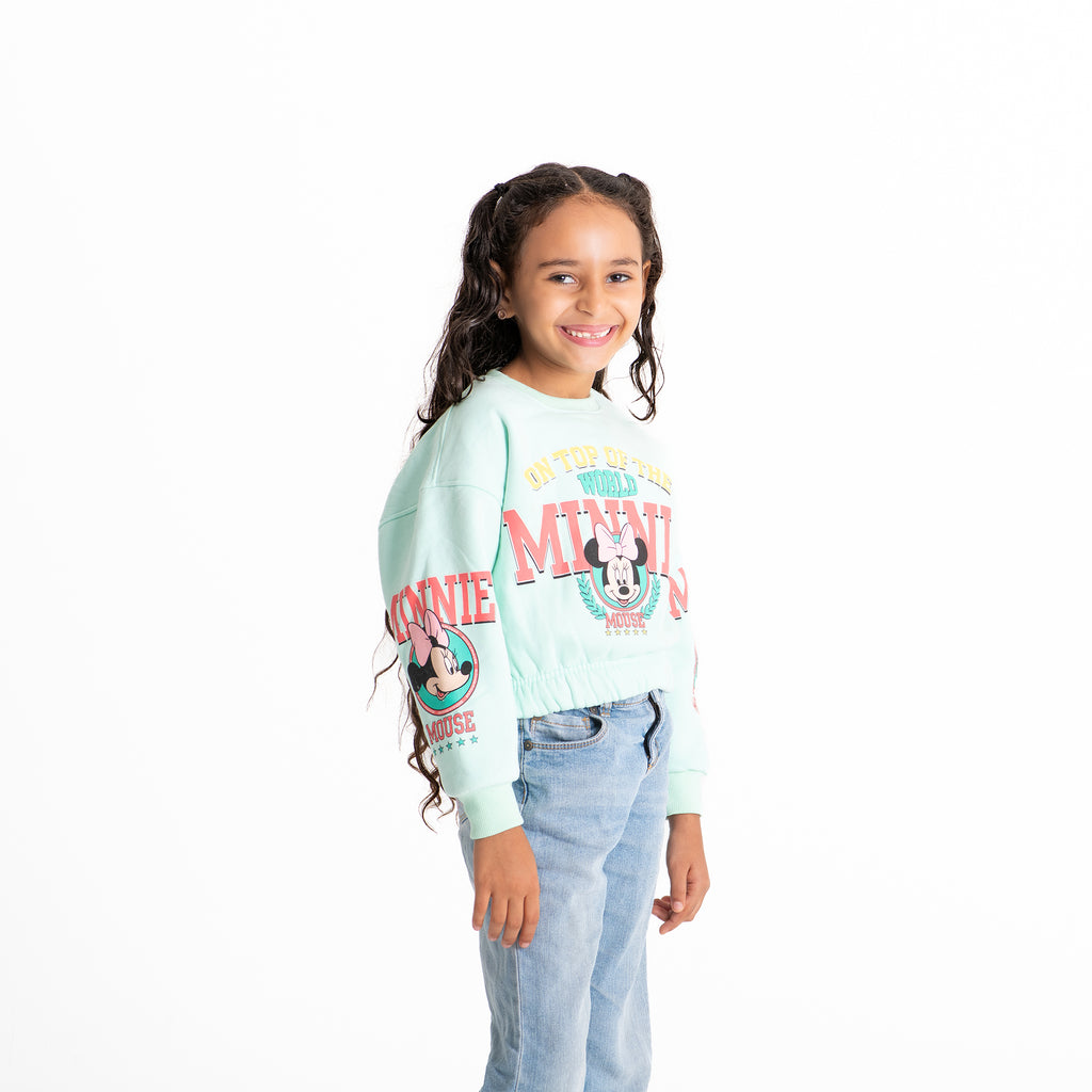 Girls Milton Sweatshirt Minnie (Meint)