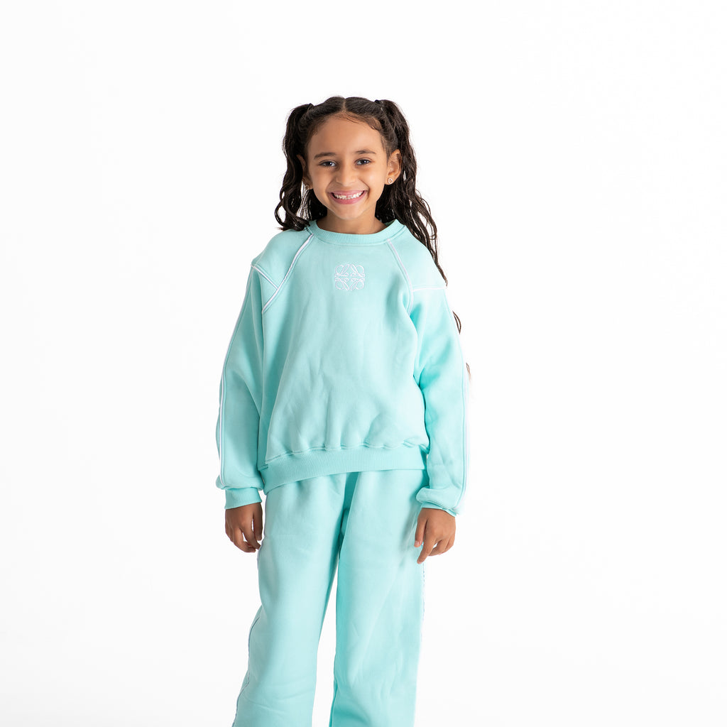 Girls set cotton Melton (Meint)