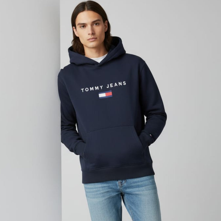 Men Hoodie Tommy (Blue)