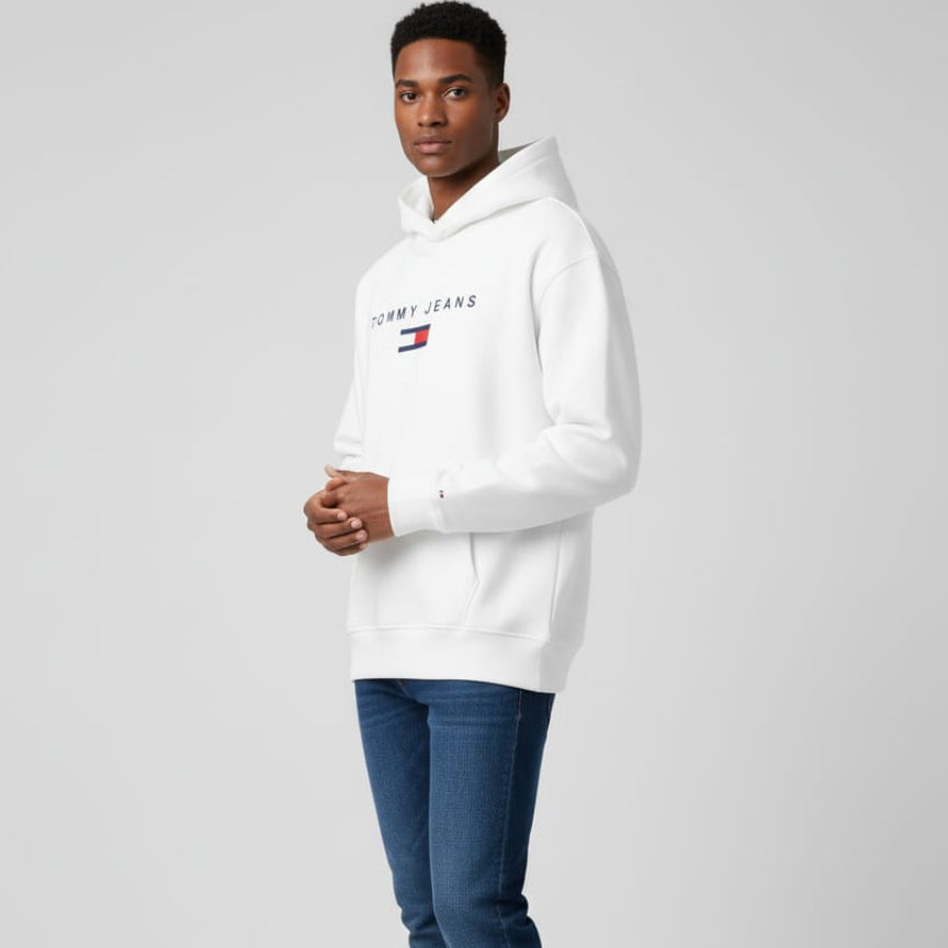 Men Hoodie Tommy (white)
