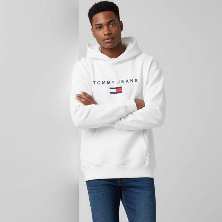 Men Hoodie Tommy (white)
