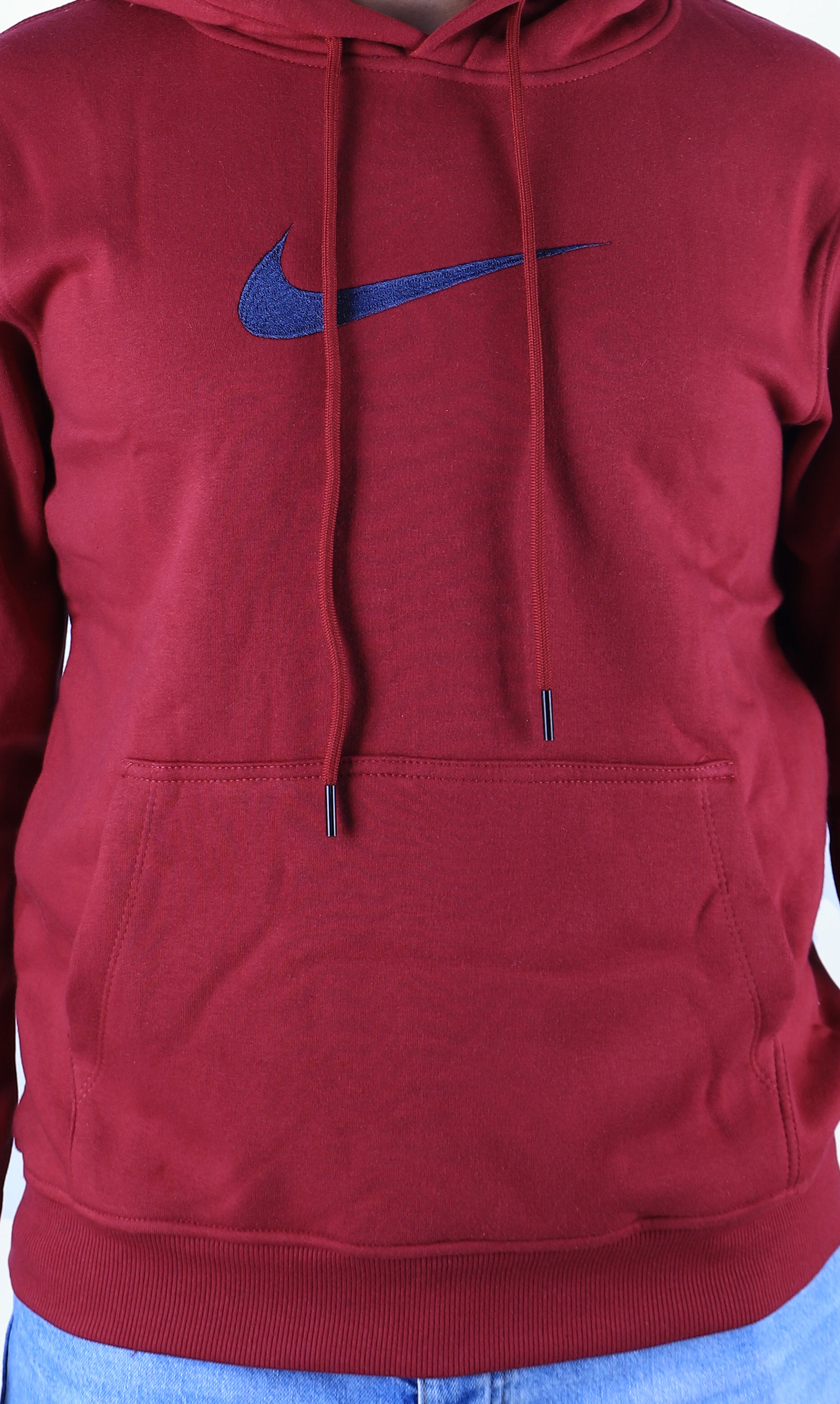 Men Hoodie Padded Nike (Burgundy)