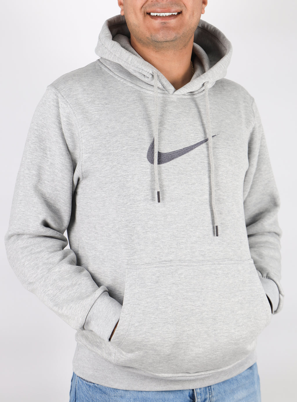Men Hoodie Padded Nike (Gray)