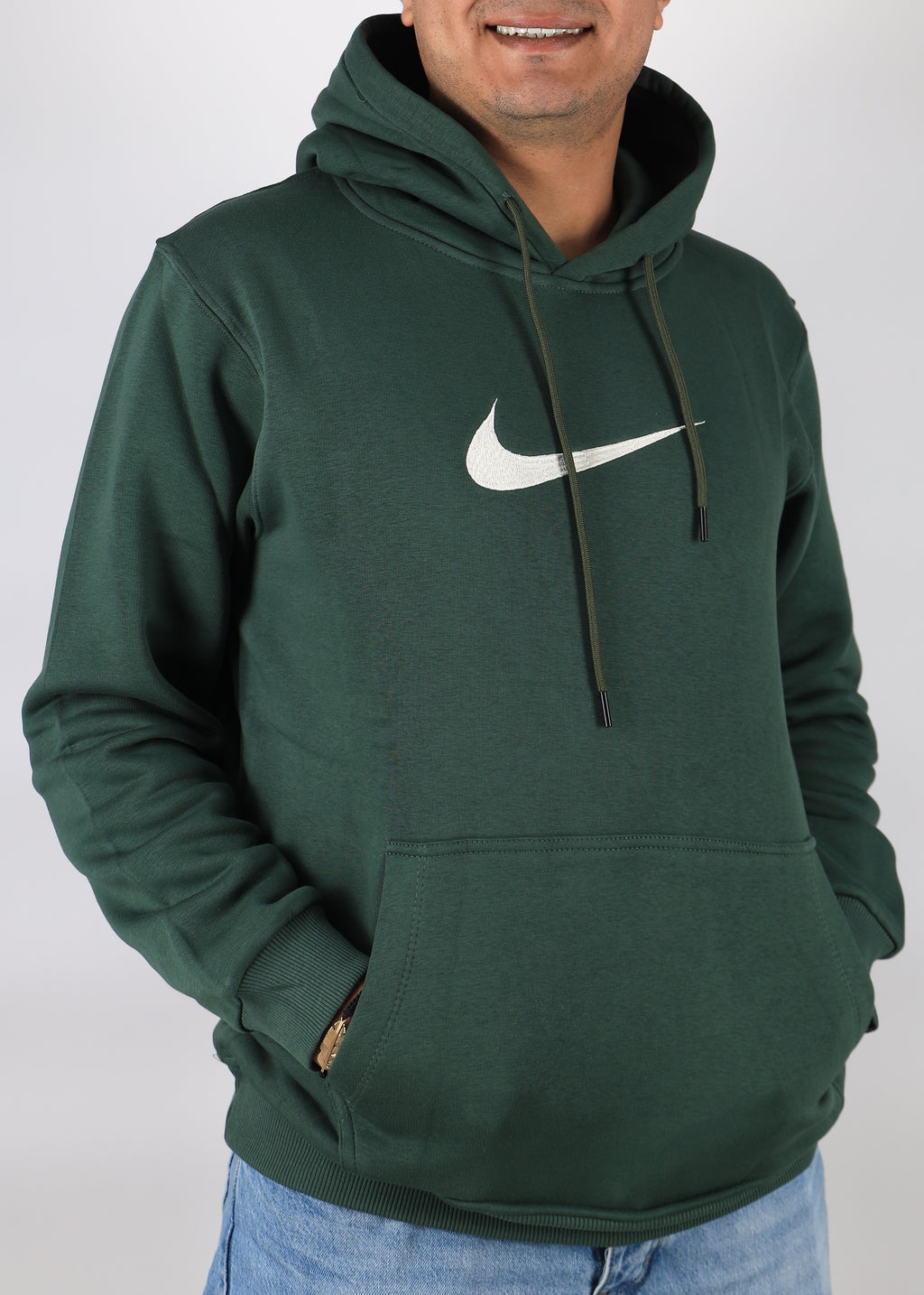 Men Hoodie Padded Nike (Olive)
