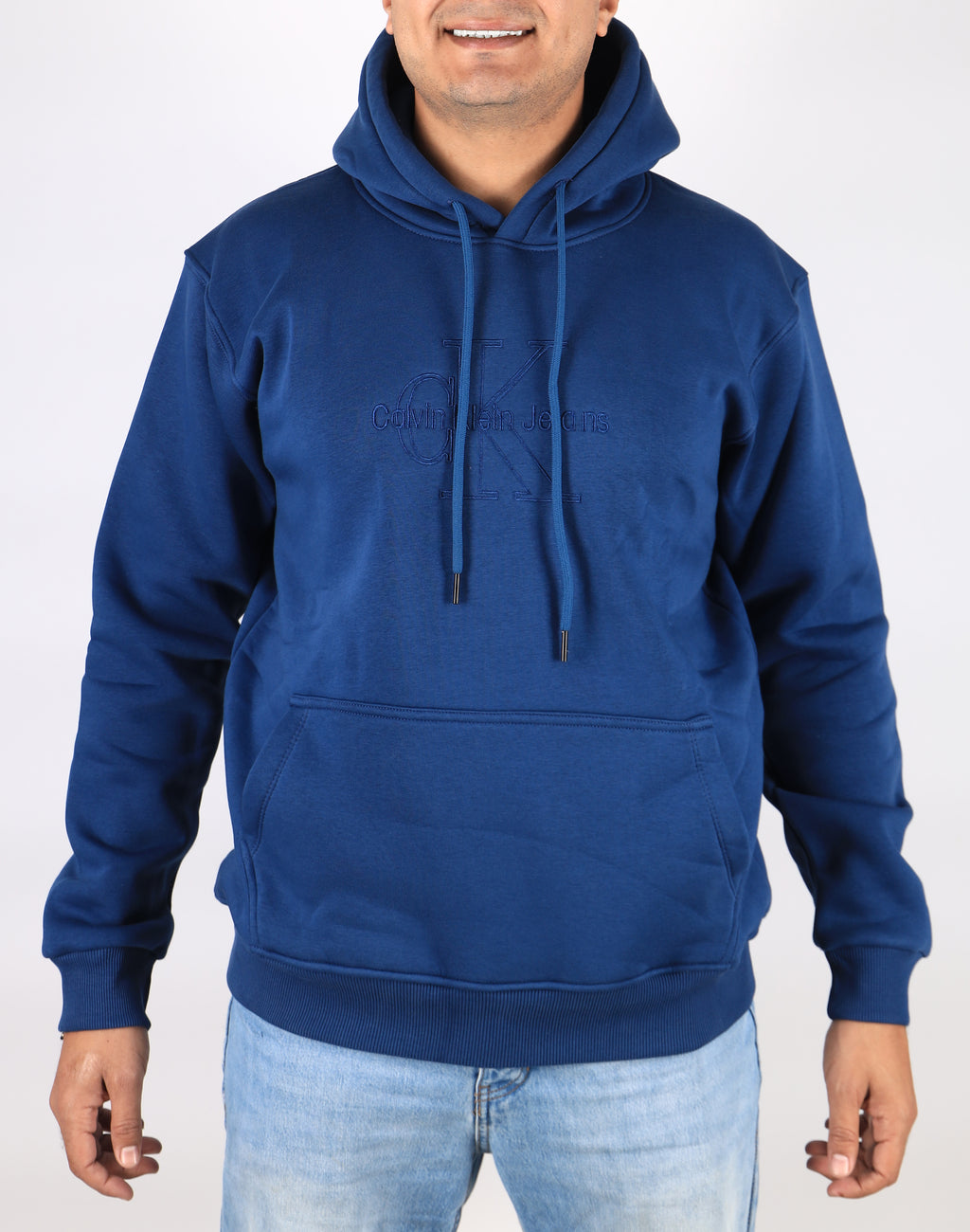 Men Hoodie Padded Nike (Light Blue)