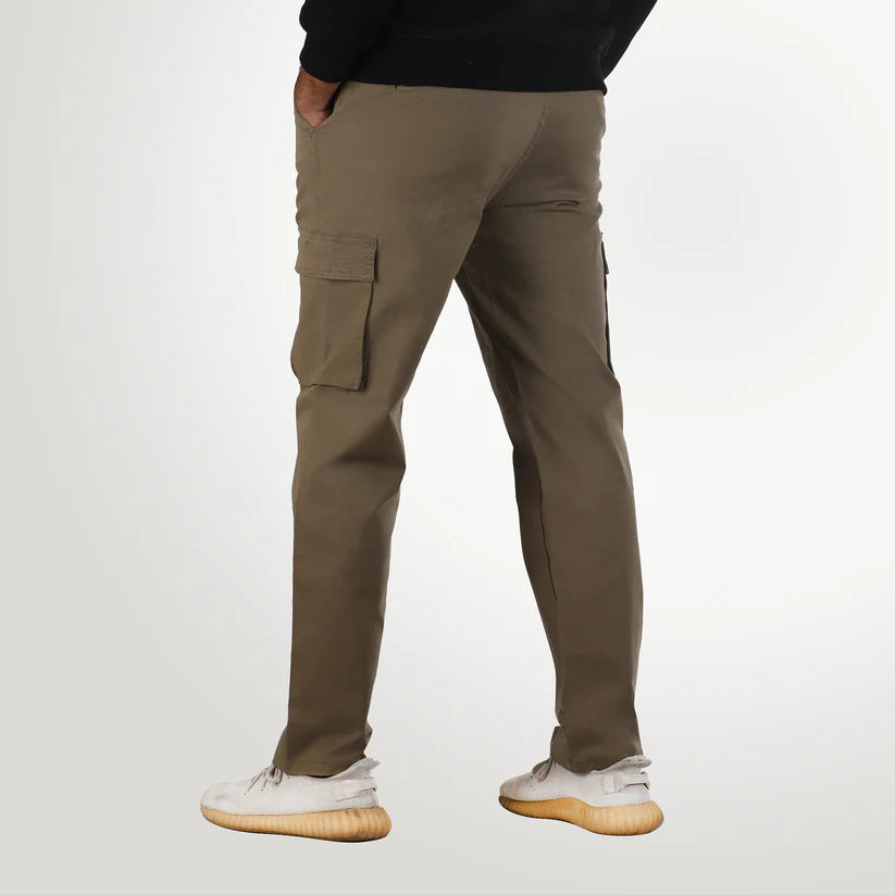 Men Pants Baggy Gabardine (Olive)