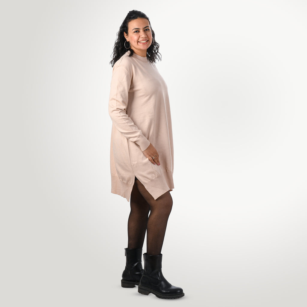 Women Dress One Size (Beige)