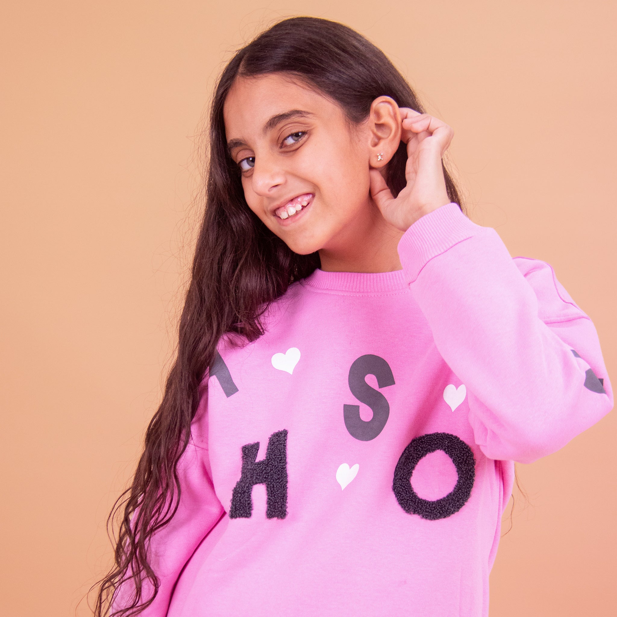 Girls Pajamas Padded Cotton (Pink)