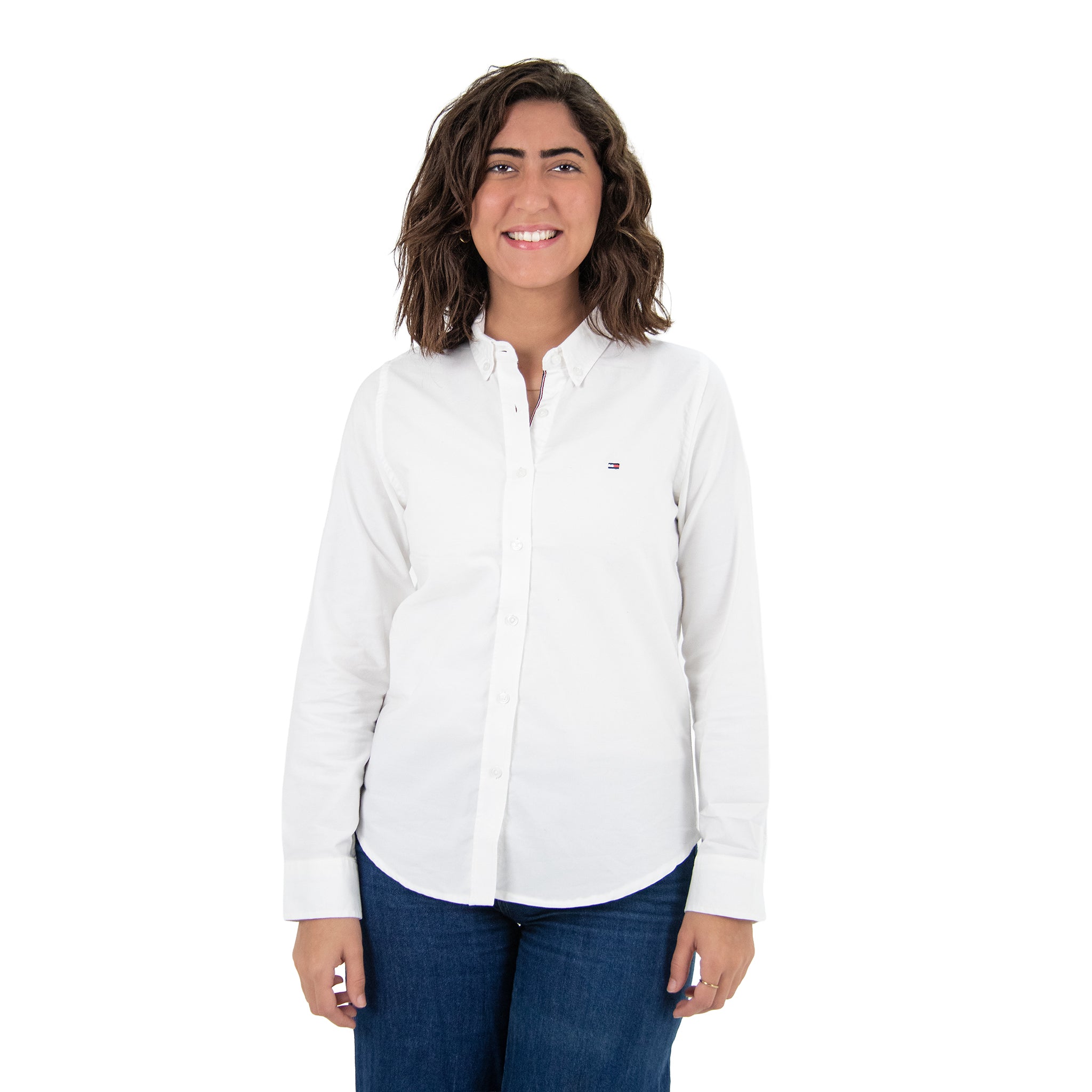 Women Shirt Tommy Oxford (White)