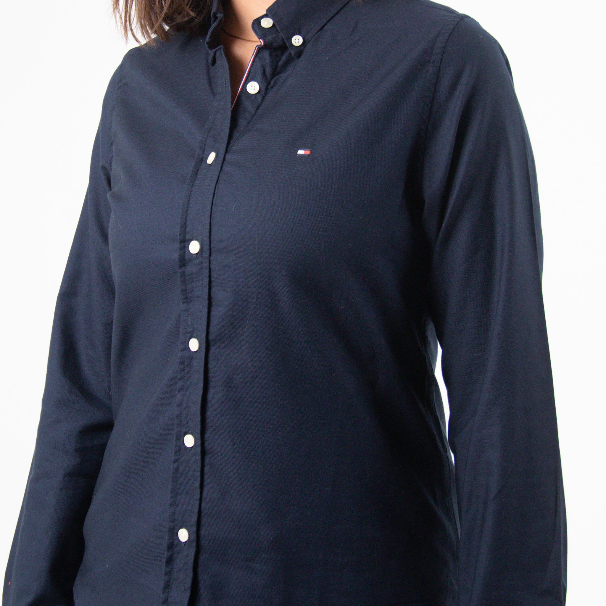Women Shirt Tommy Oxford (Dark Bule)