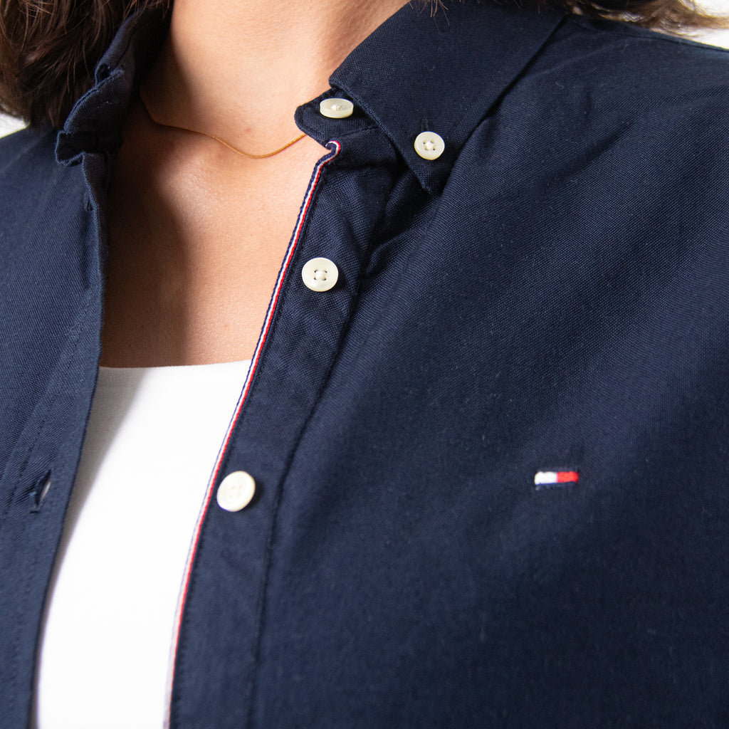 Women Shirt Tommy Oxford (Dark Bule)
