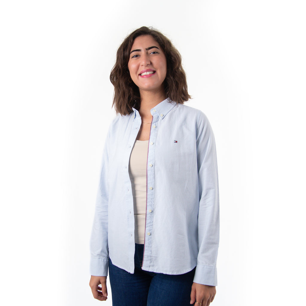 Women Shirt Tommy Oxford (Baby Bule)