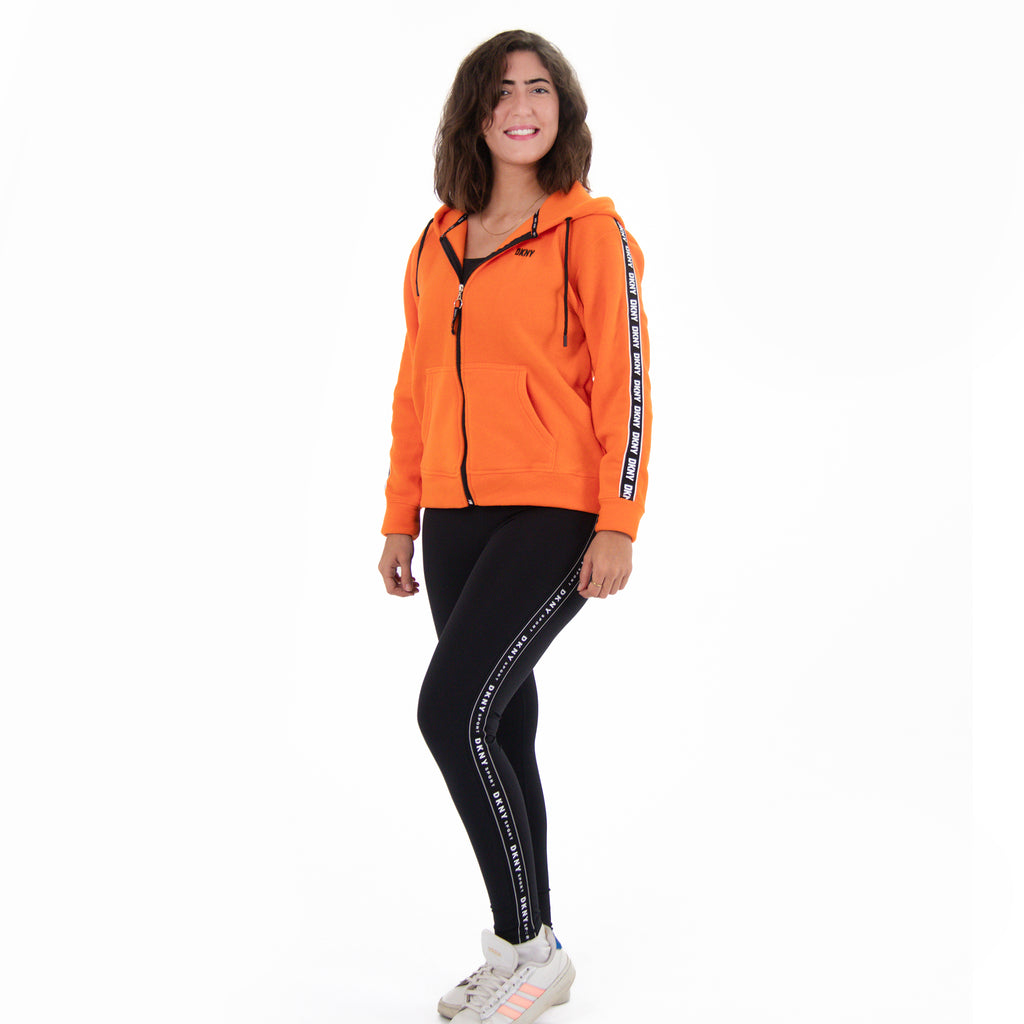 Women Jacket Fleece DKNY (Orange)