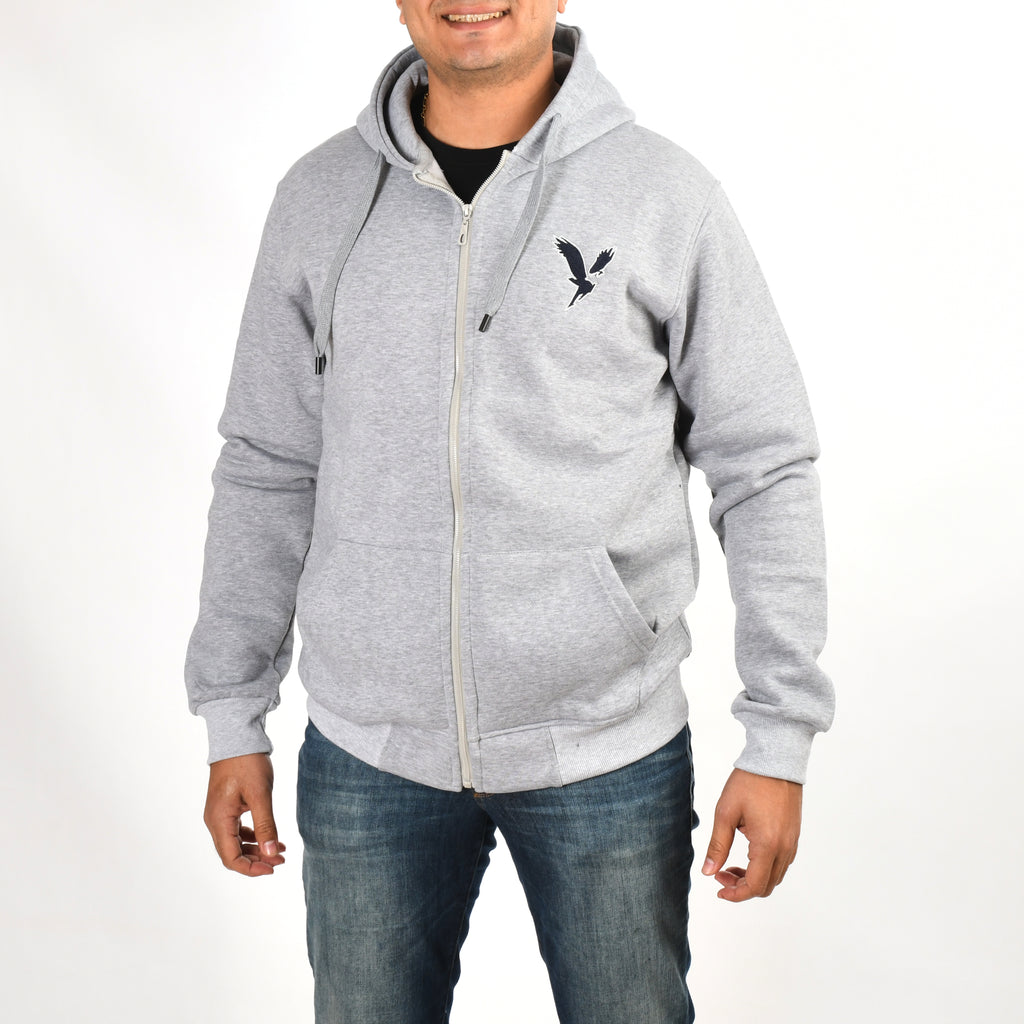 Men A/E Zipper Sweatshirt Padded (Gray)