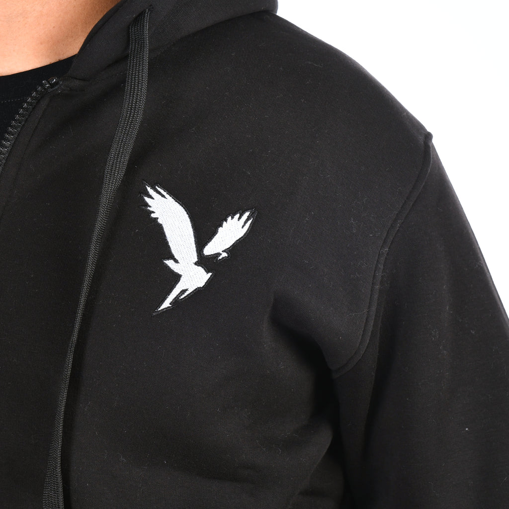 Men A/E Zipper Sweatshirt Padded (Black)