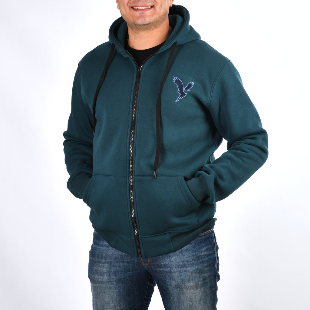 Men A/E Zipper Sweatshirt Padded (Lavender)