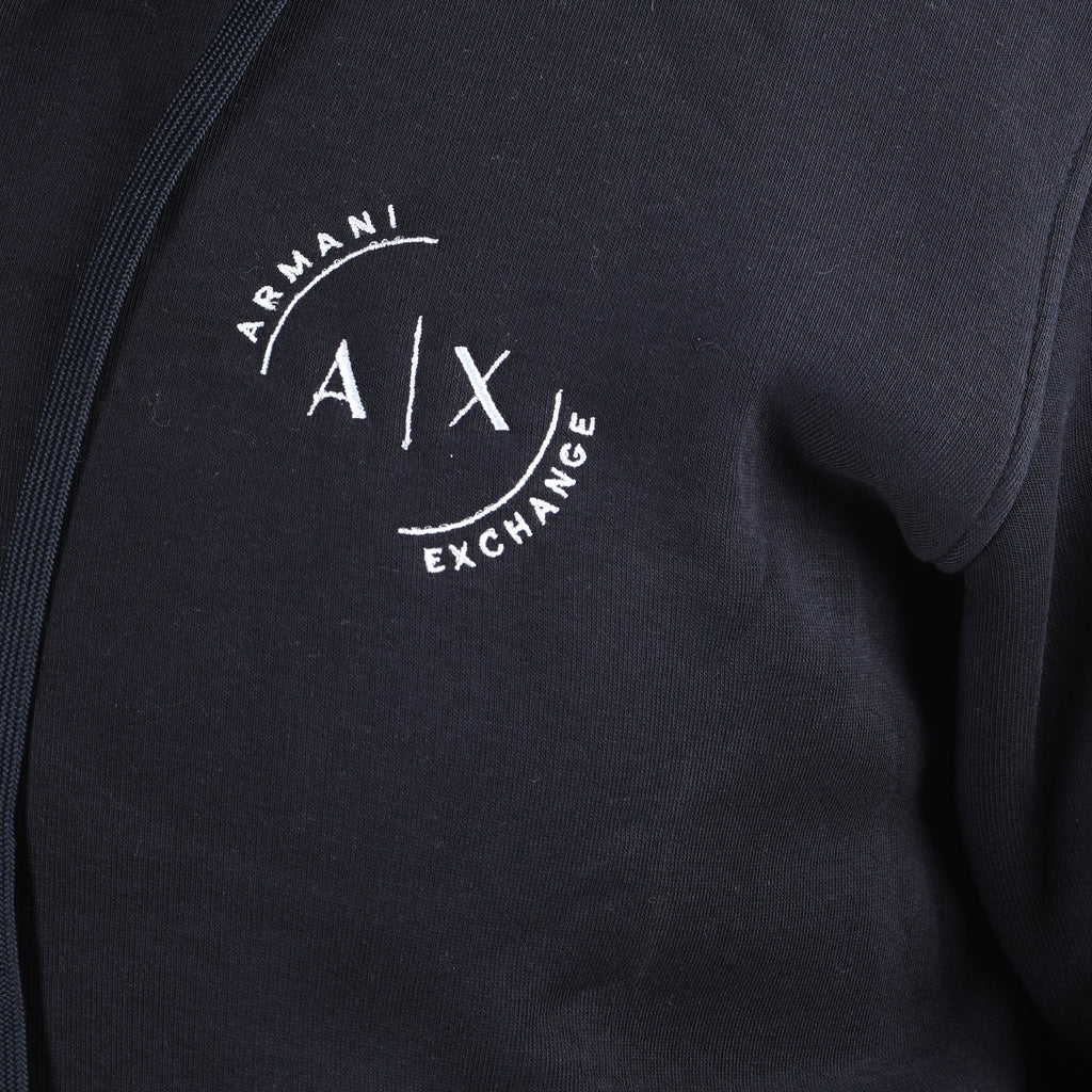 Men A/X Zipper Sweatshirt Padded (Dark Blue)