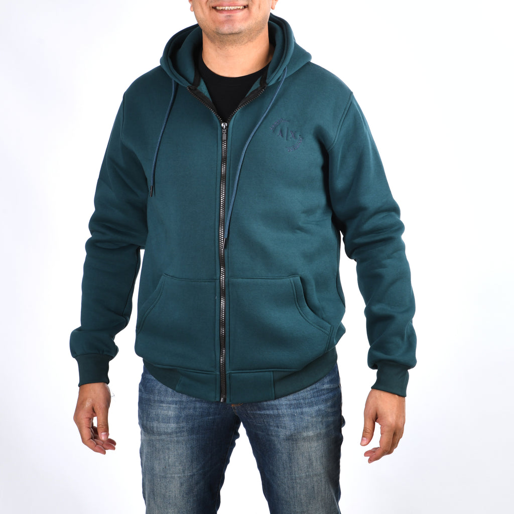 Men A/X Zipper Sweatshirt Padded (Lavender)