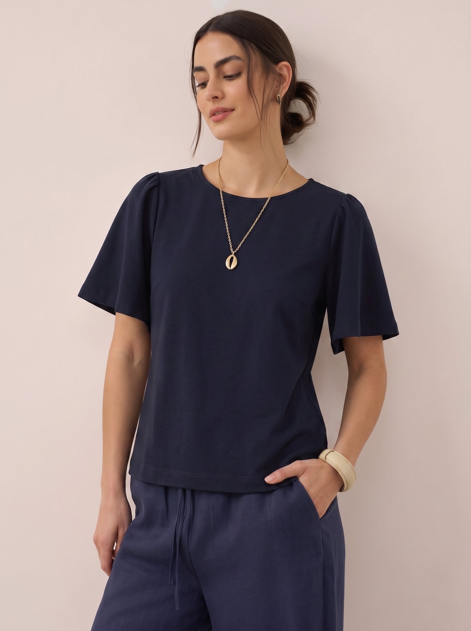 Women Blouse Linen