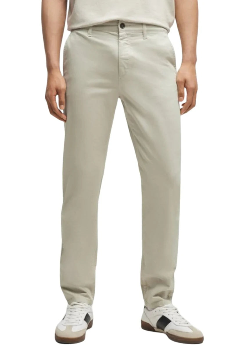 Men Boss pants Gabardine (Light Beige)