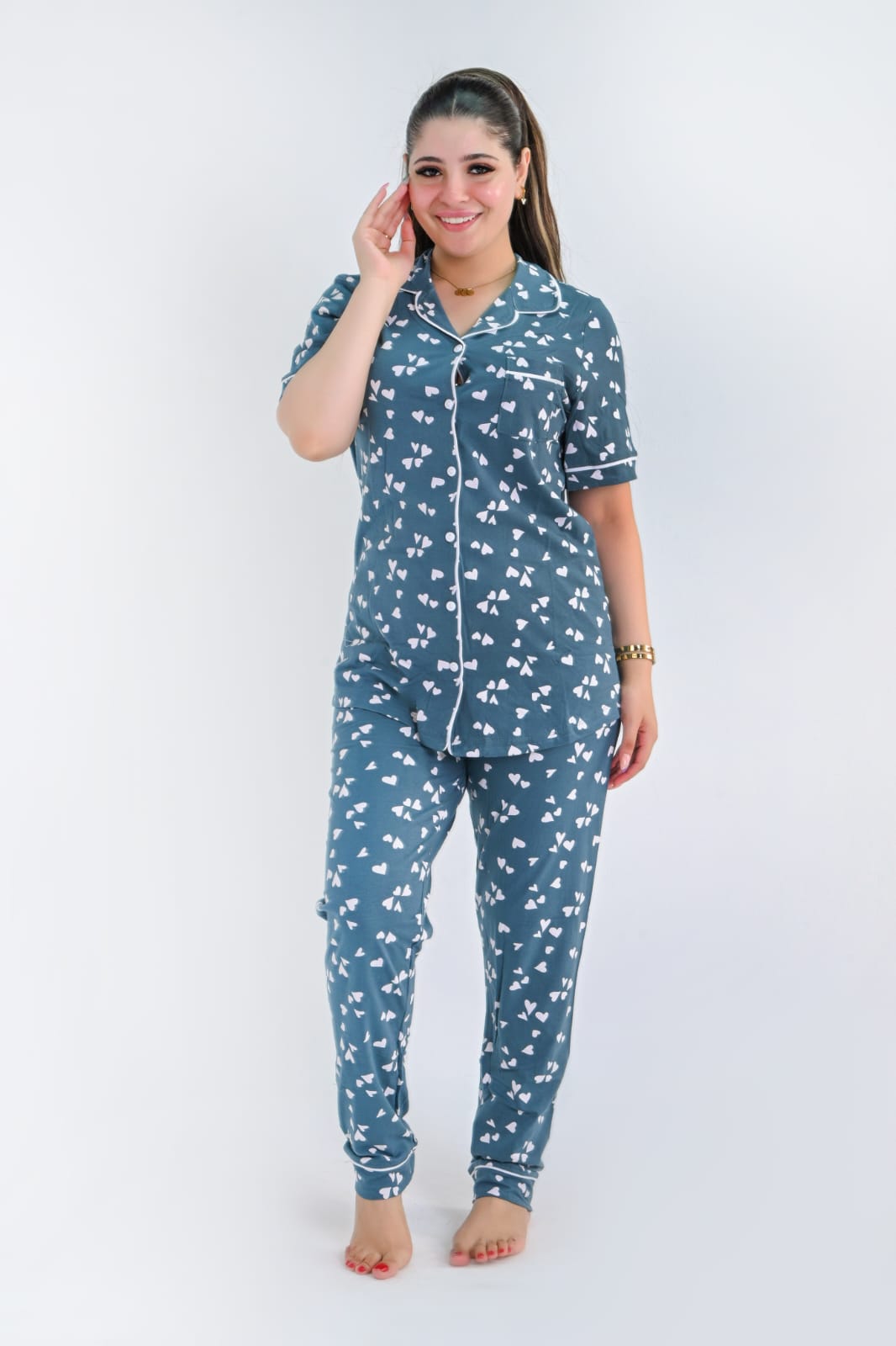 women Pajama Classic Cotton ( Genzari )