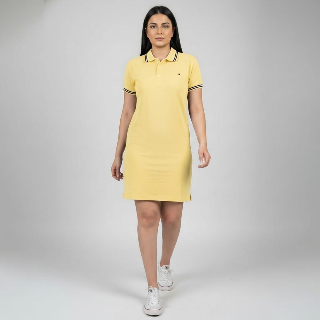Women Tommy Dress (Yellowy)