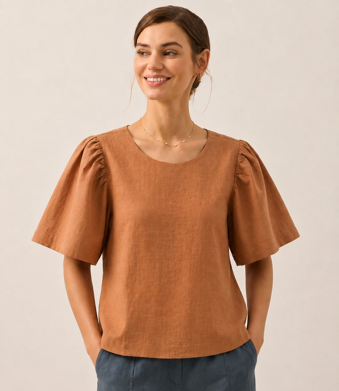 Women Blouse Linen