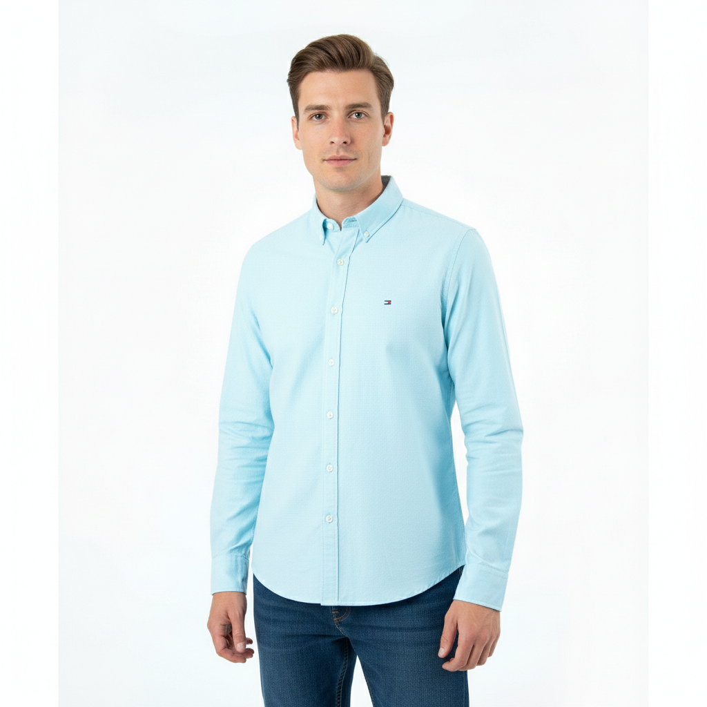 Men Shirt Oxford Tommy