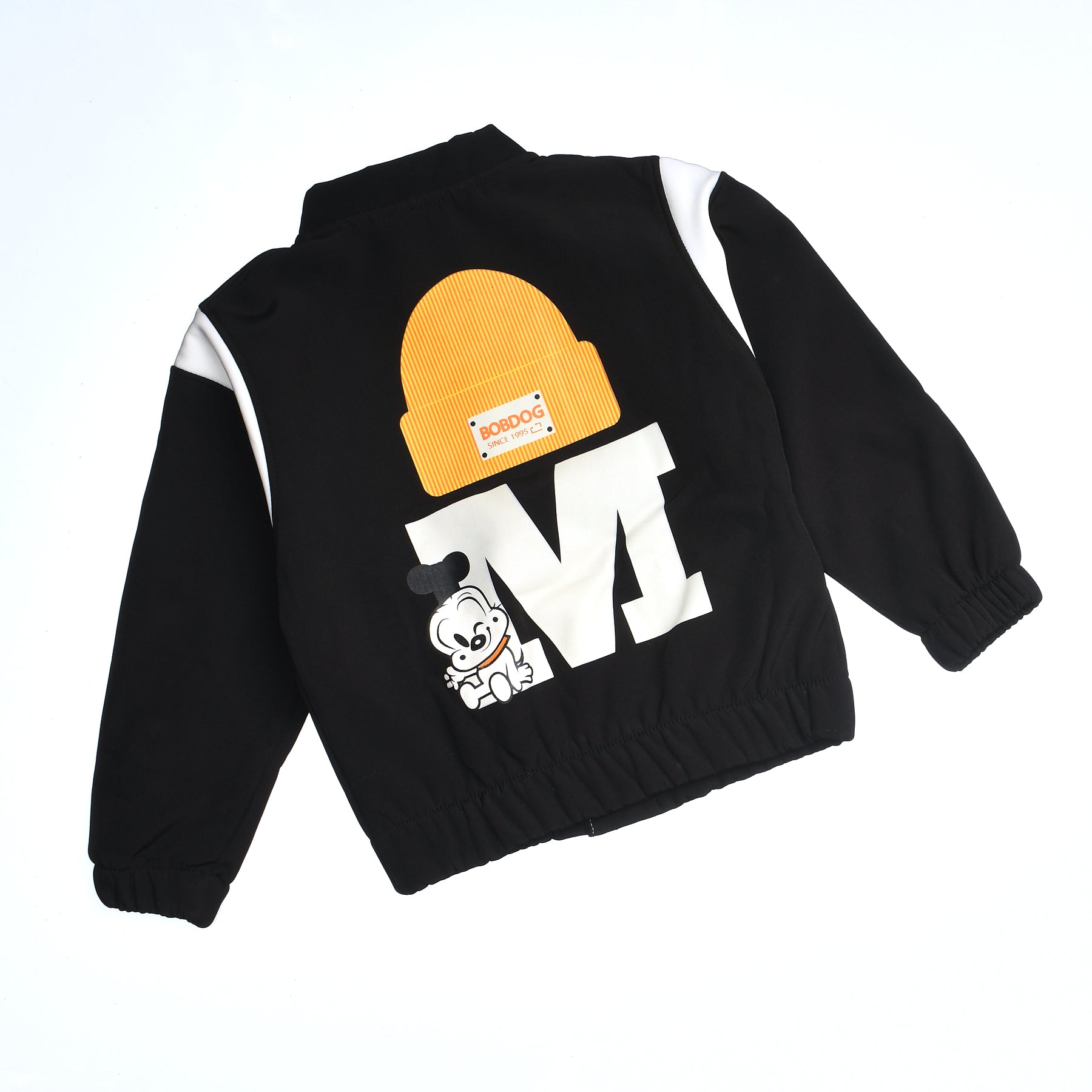 Boys Waterproof Capsule Jacket (Black)