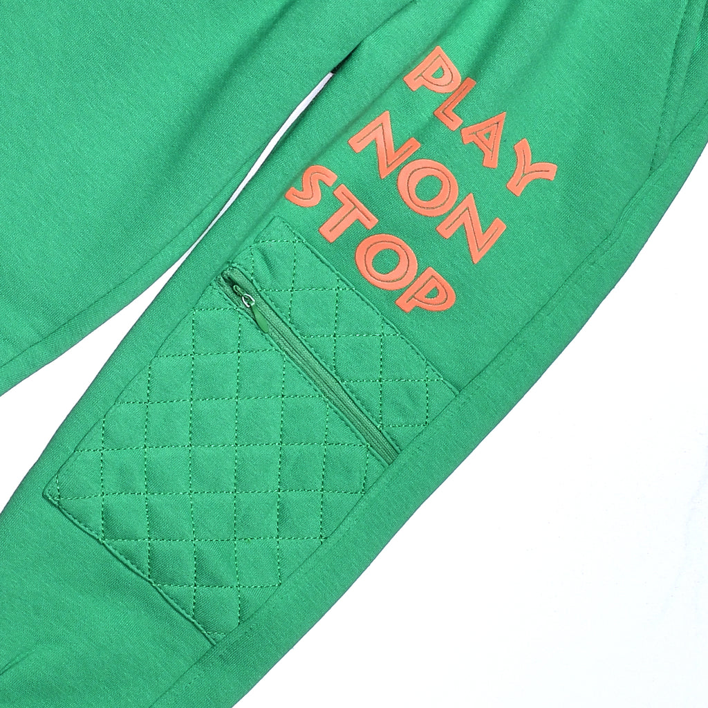 Boys Play Non-Stop set Melton (Green)