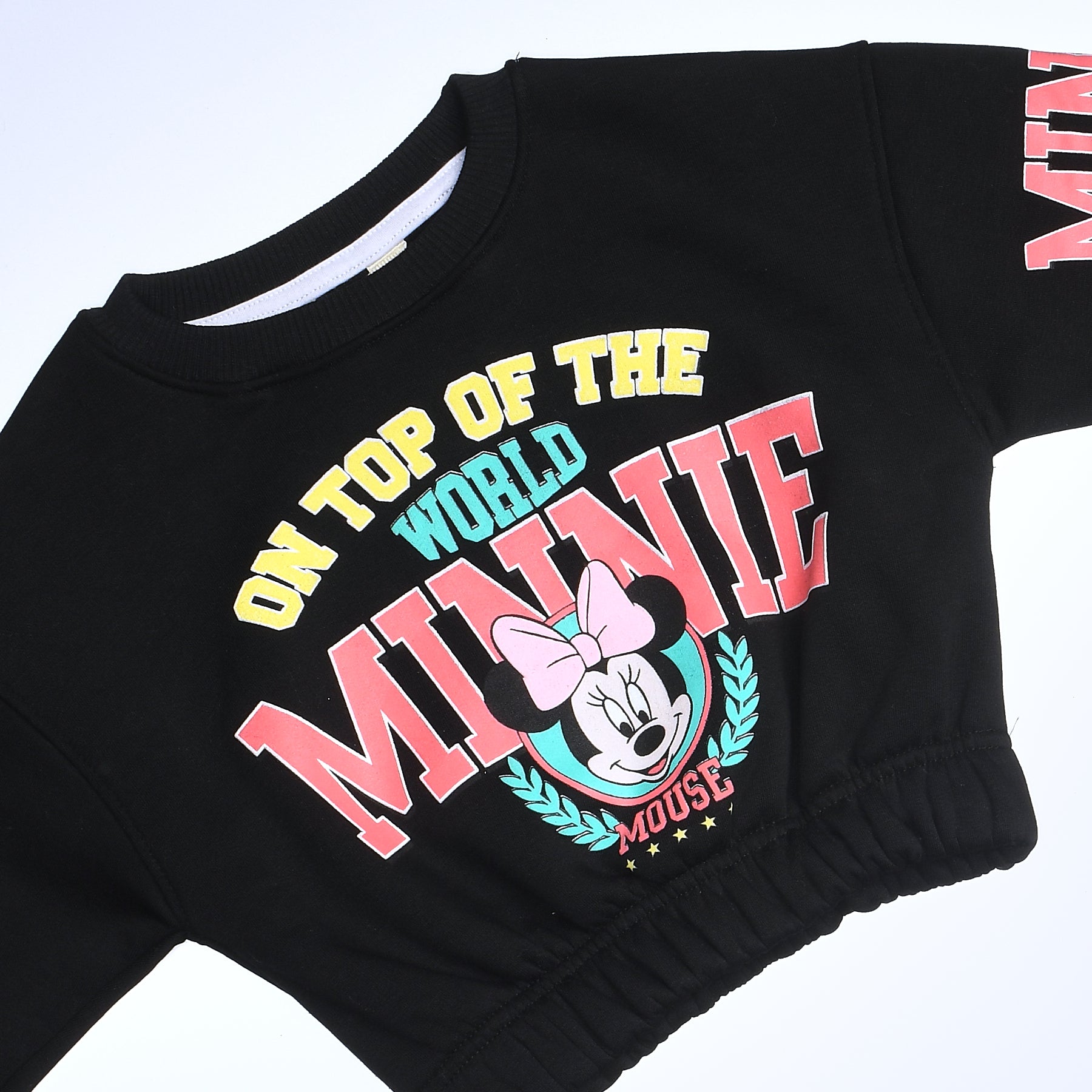 Girls Milton Sweatshirt Minnie (Black)