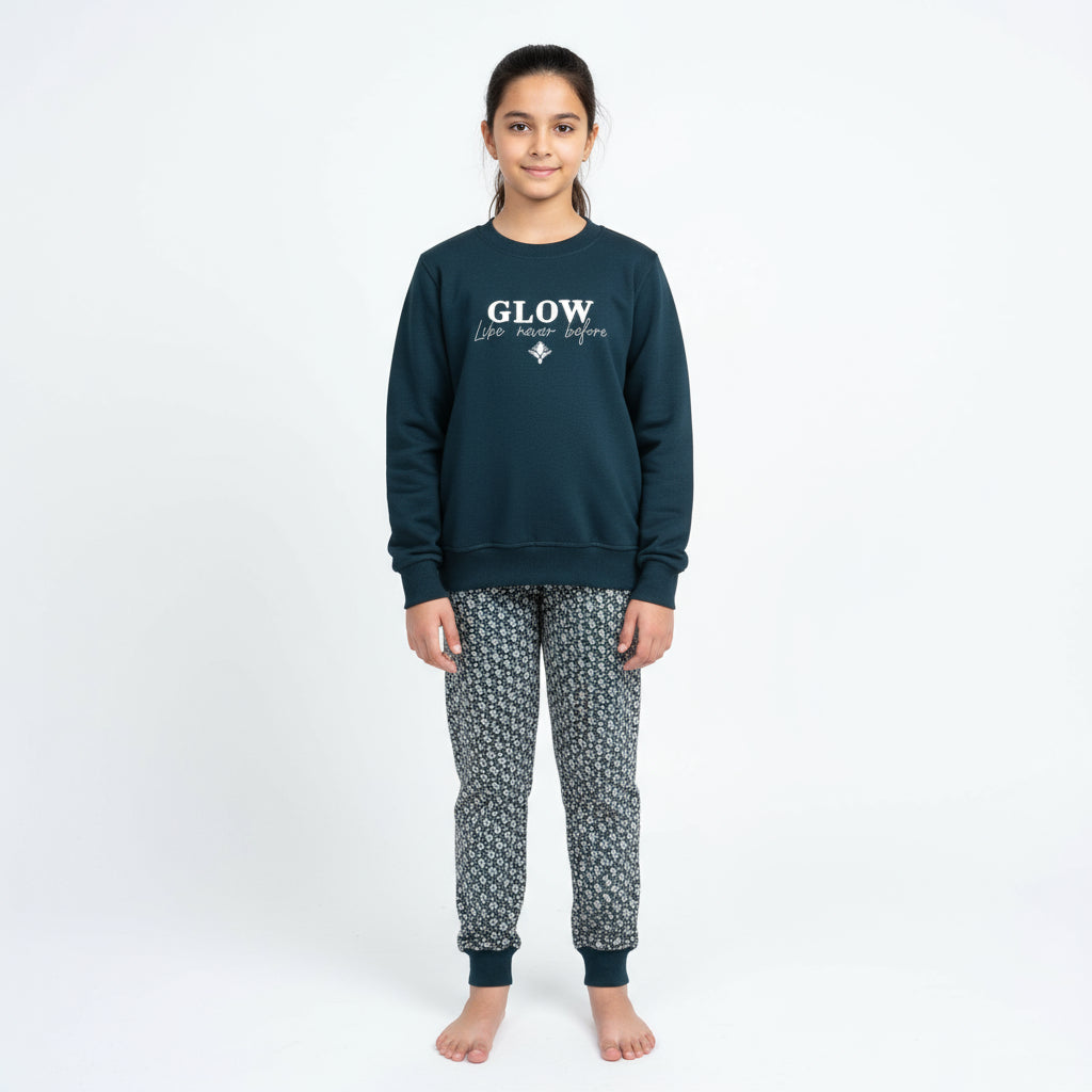 Girls Pajamas Padded Cotton (Jeansary)