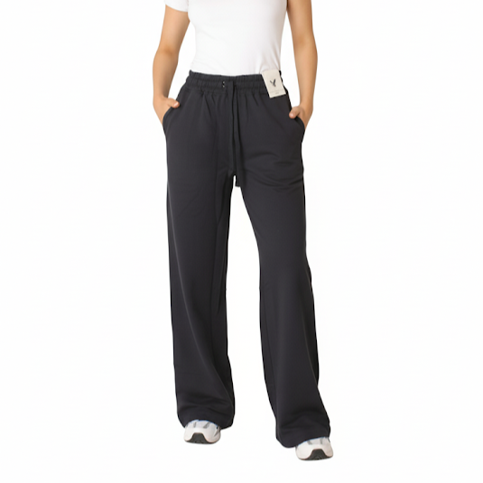 Women Wide Leg Pants AE (Bule)